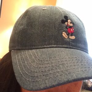 Denim Mickey Hat